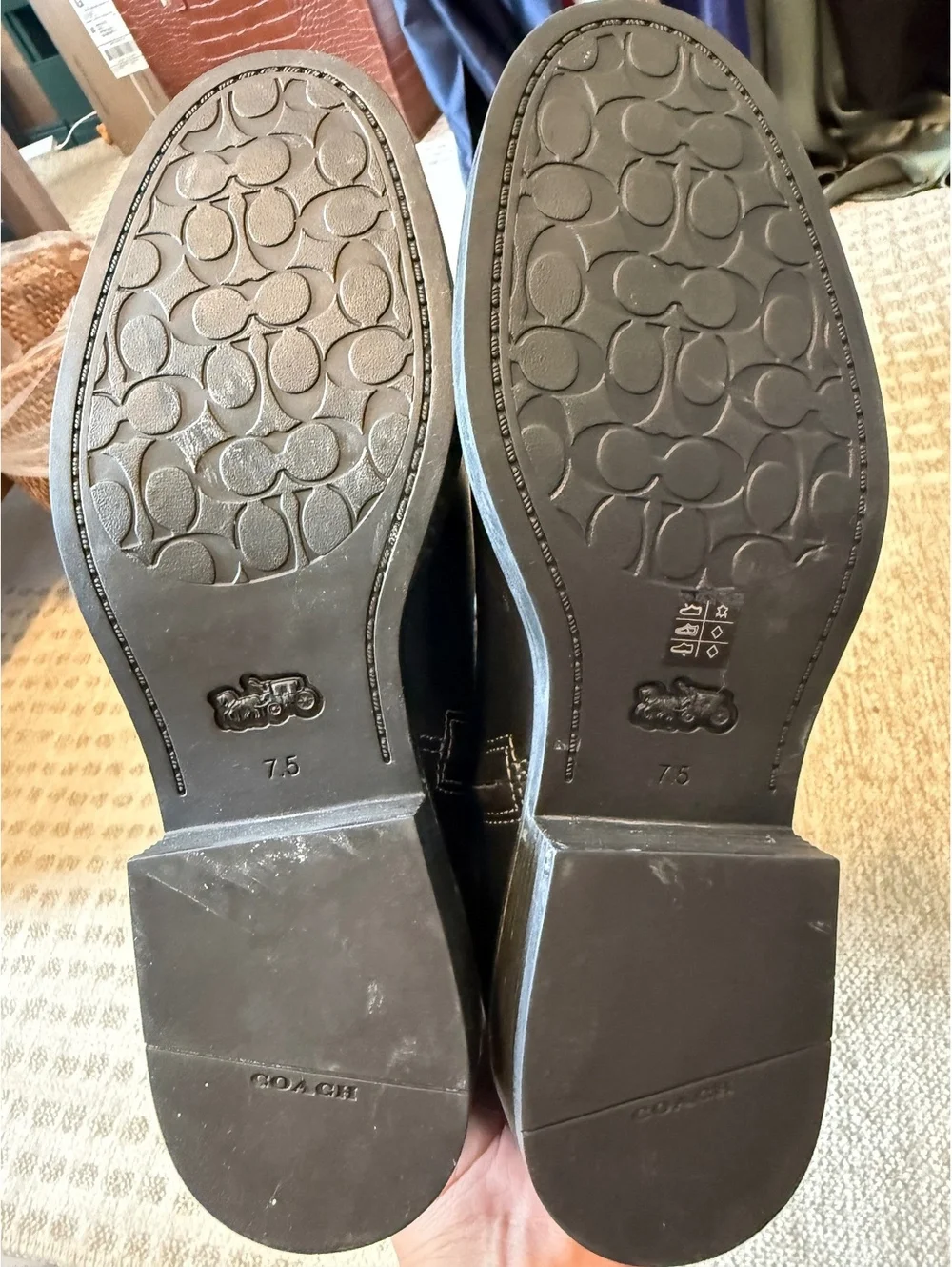 Coach crafted scuffs women